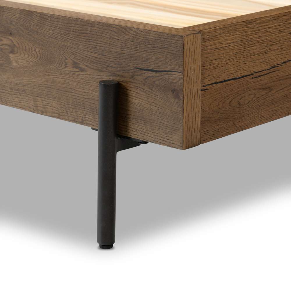 Four Hands - Eaton King Bed - Amber Oak Resin - 109285-006 veiw 12