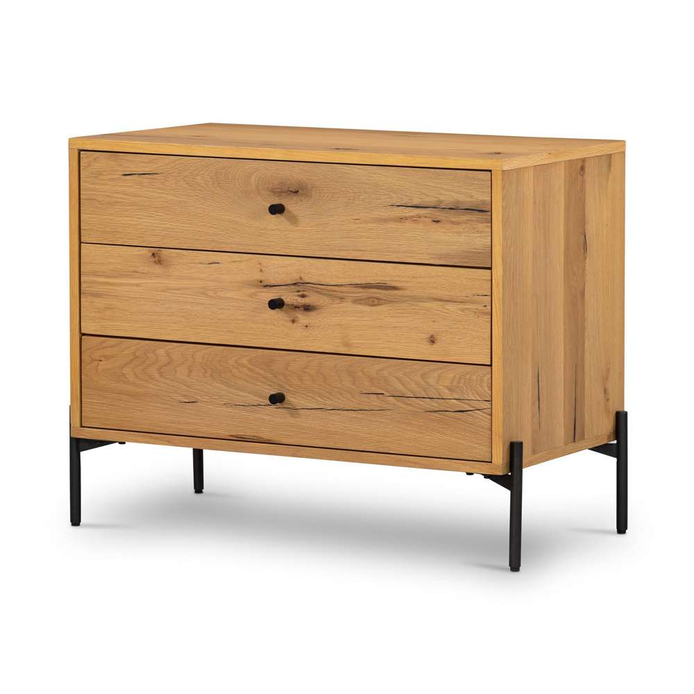 Four Hands - Eaton Large Nightstand - Light Oak Resin - 234770-001 veiw 1
