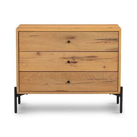 Four Hands - Eaton Large Nightstand - Light Oak Resin - 234770-001 veiw 2