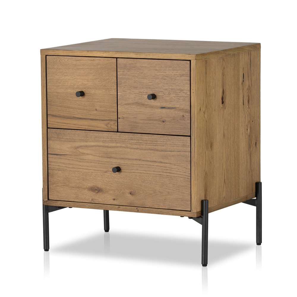 Four Hands - Eaton Nightstand - Amber Oak Resin - 109286-002 veiw 1