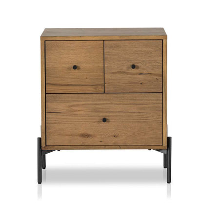 Four Hands - Eaton Nightstand - Amber Oak Resin - 109286-002 veiw 2