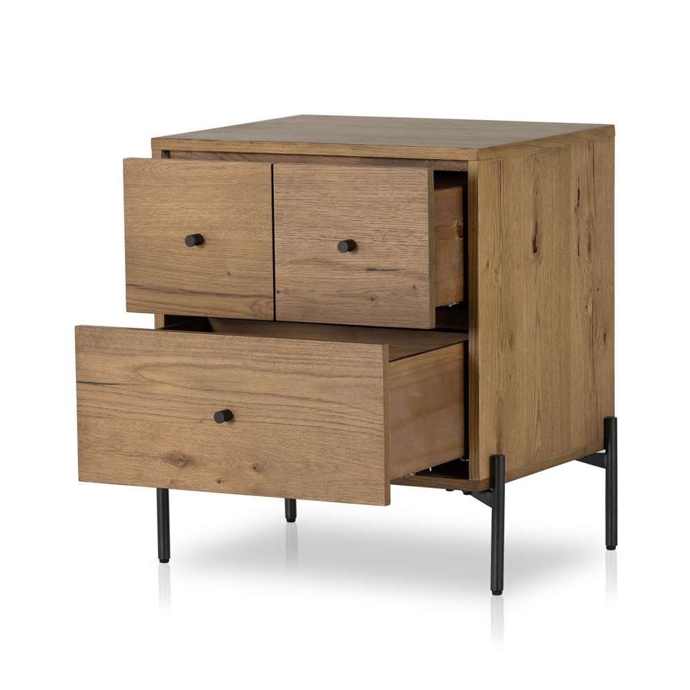 Four Hands - Eaton Nightstand - Amber Oak Resin - 109286-002 veiw 6