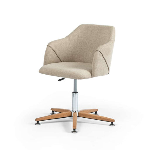 Four Hands - Edna Desk Chair - Fedora Oatmeal - CASH-21126-079P veiw 1