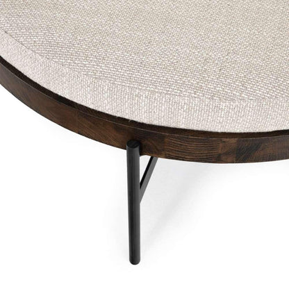 Four Hands - Edwyn Large Ottoman - Gibson Wheat - 224315-001 veiw 4