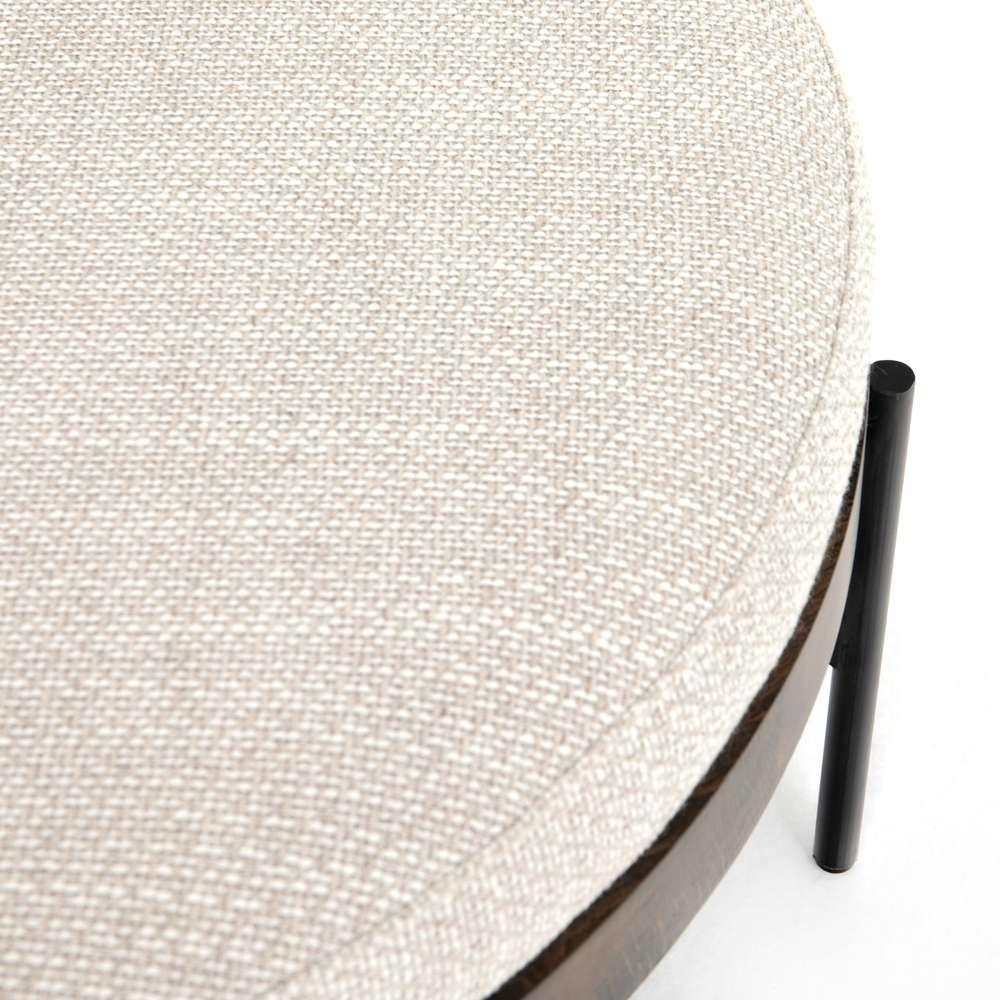 Four Hands - Edwyn Large Ottoman - Gibson Wheat - 224315-001 veiw 7