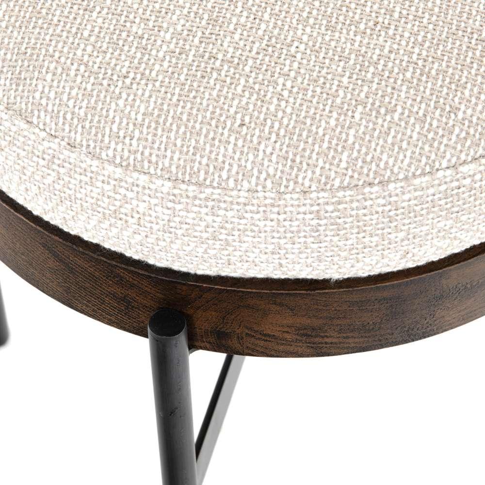 Four Hands - Edwyn Small Ottoman - Gibson Wheat - 224314-001 veiw 4