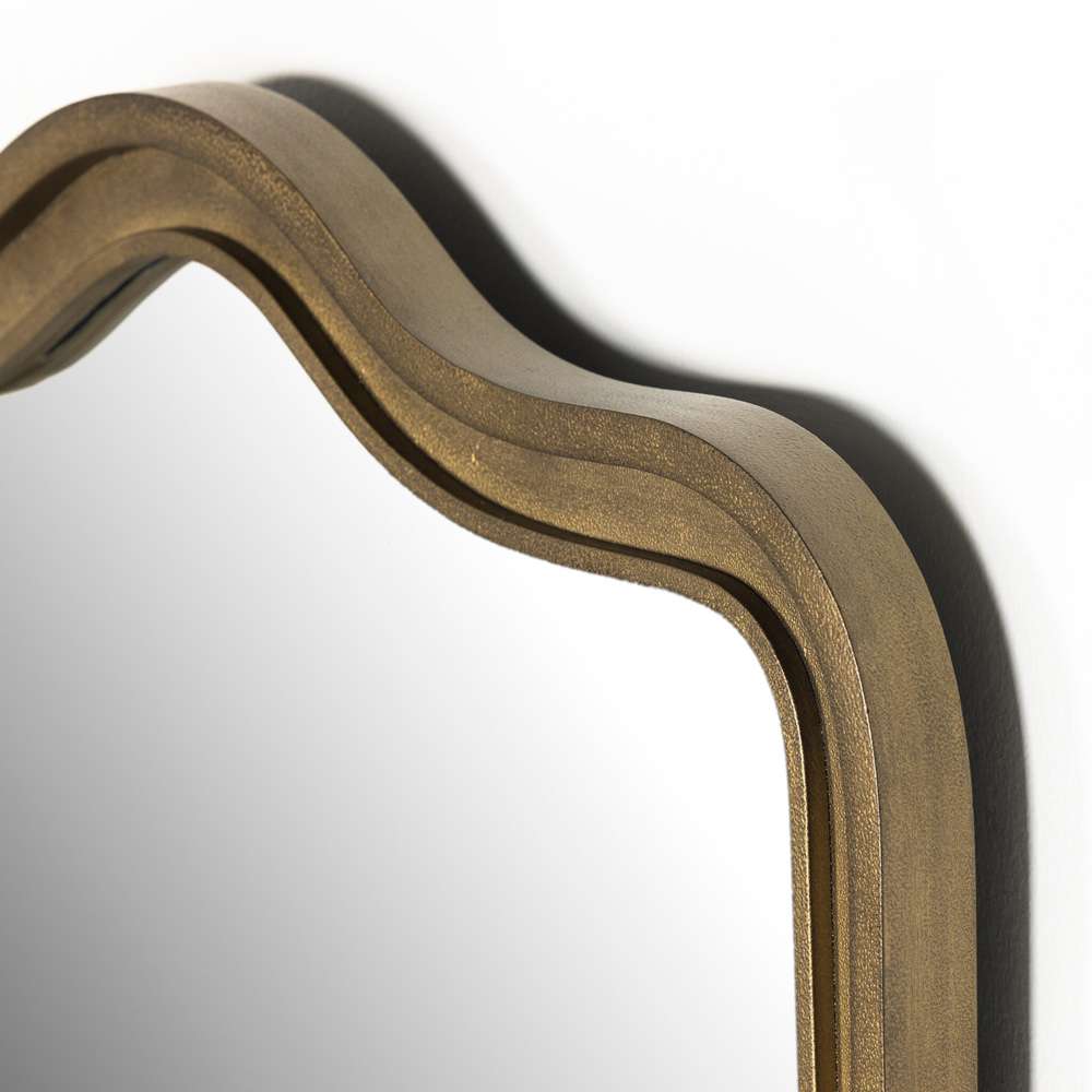 Four Hands - Effie Mirror - Raw Antique Brass Iron - 233245-002 veiw 5