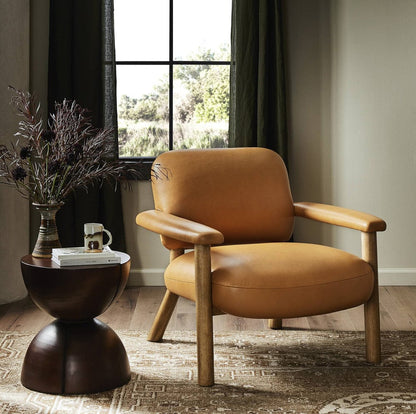Four Hands - Eisley Chair - Trevino Camel - 246584-001 view 4