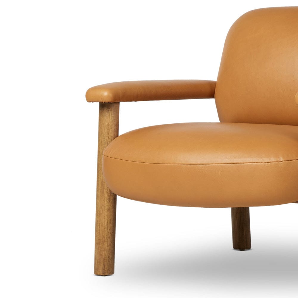 Four Hands - Eisley Chair - Trevino Camel - 246584-001 view 10