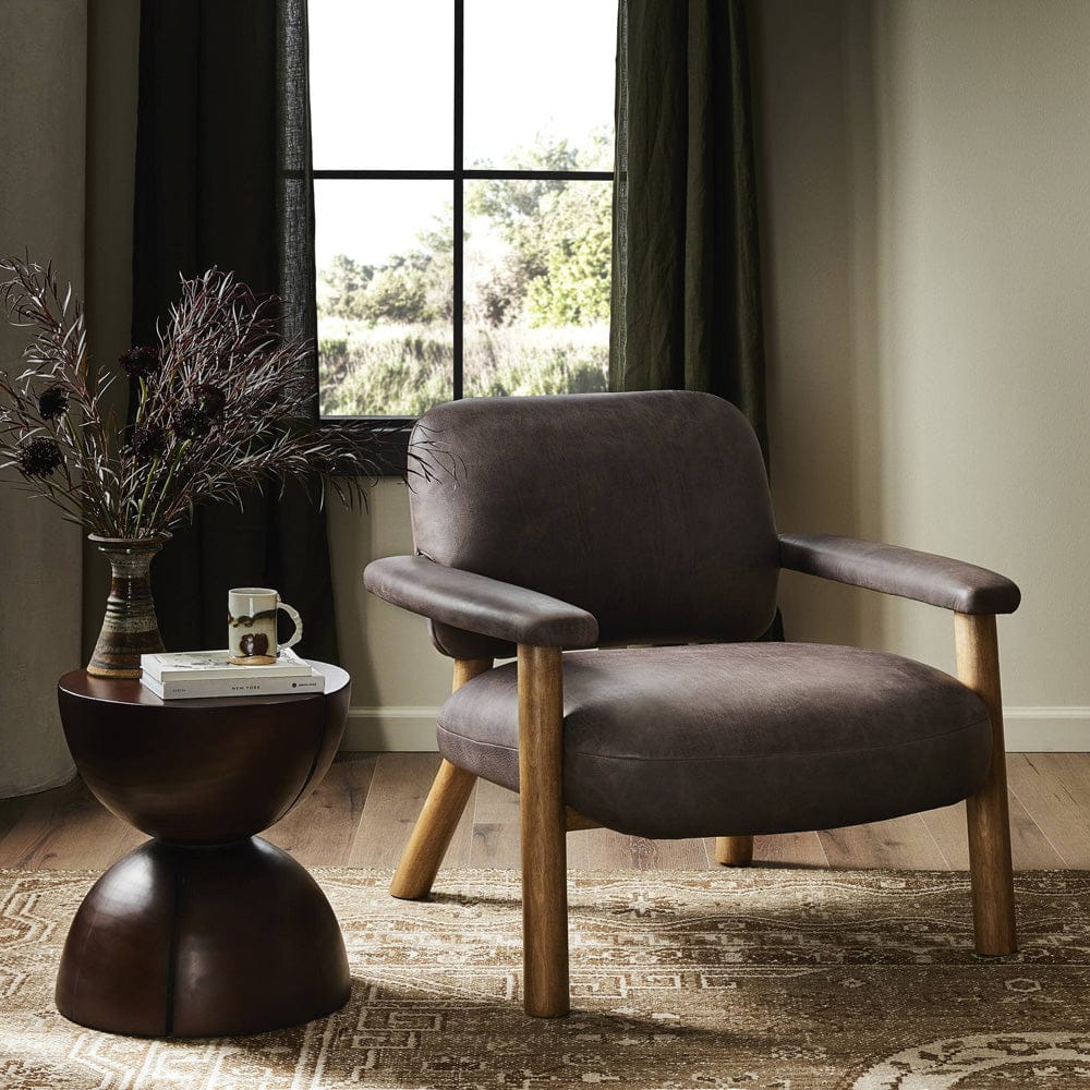 Four Hands - Eisley Chair - Tumble Waxed Slate - 246584-002 view 4