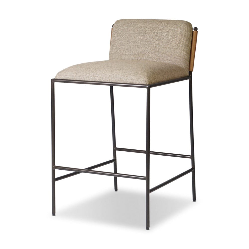 Four Hands - Elba Stool - Alcala Wheat - 248683-002 view 2