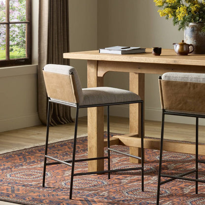Four Hands - Elba Stool - Alcala Wheat - 248683-002 view 4