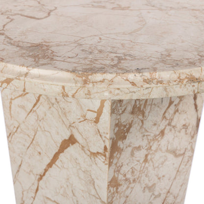 Four Hands - Element - Eslo End Table - Desert Taupe Marble - 253799-001_CLOSEOUT view 4
