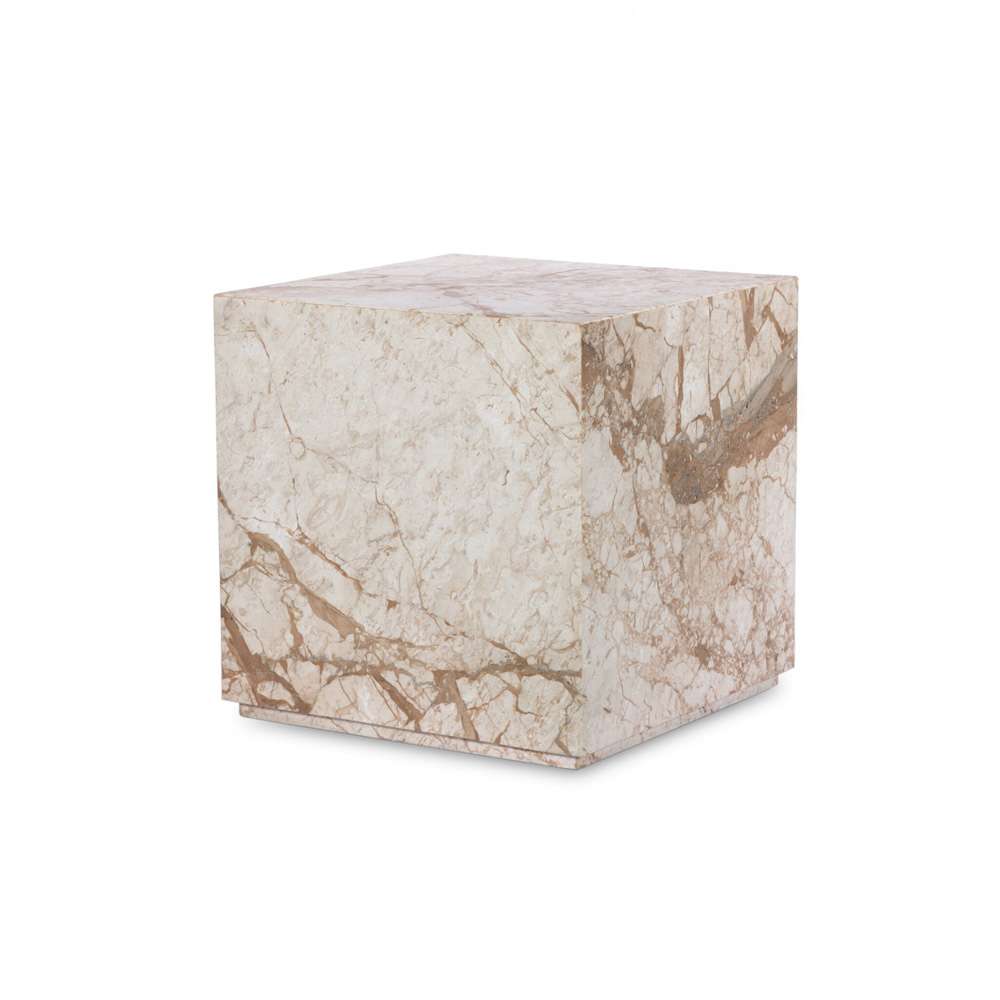 Four Hands - Element - Modern Marble Plinth End Table - Desert Tpe - 236045-002 veiw 10