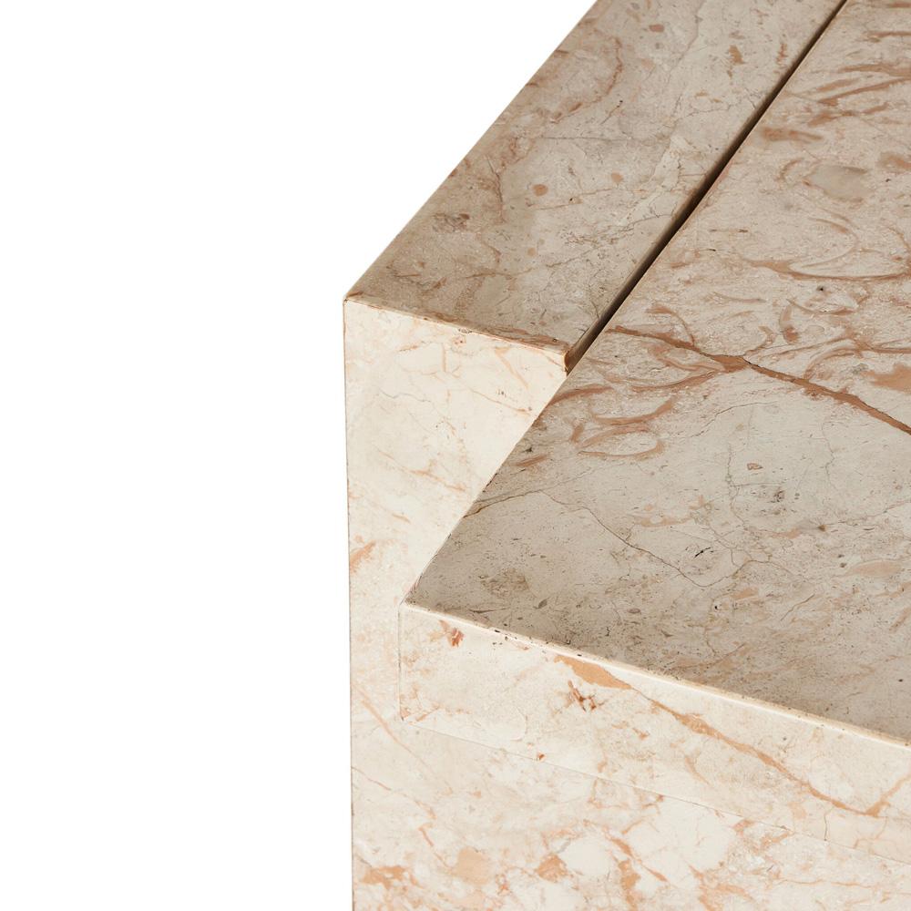 Four Hands - Element - Romano Console Table - Desert Taupe Marble - 237777-001 veiw 9