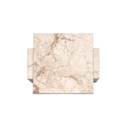 Four Hands - Element - Romano End Table - Desert Taupe Marble - 237779-001 veiw 4