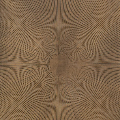 Four Hands - Sunburst Cabinet Nightstand - Aged Brass - IELE-103 veiw 6