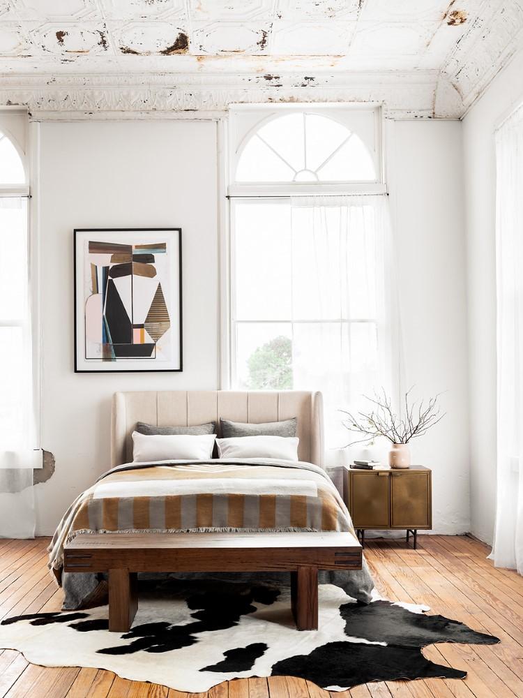 Four Hands - Sunburst Cabinet Nightstand - Aged Brass - IELE-103 veiw 10