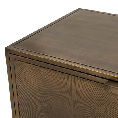 Four Hands - Sunburst Sideboard - Aged Brass - IELE-106 veiw 8