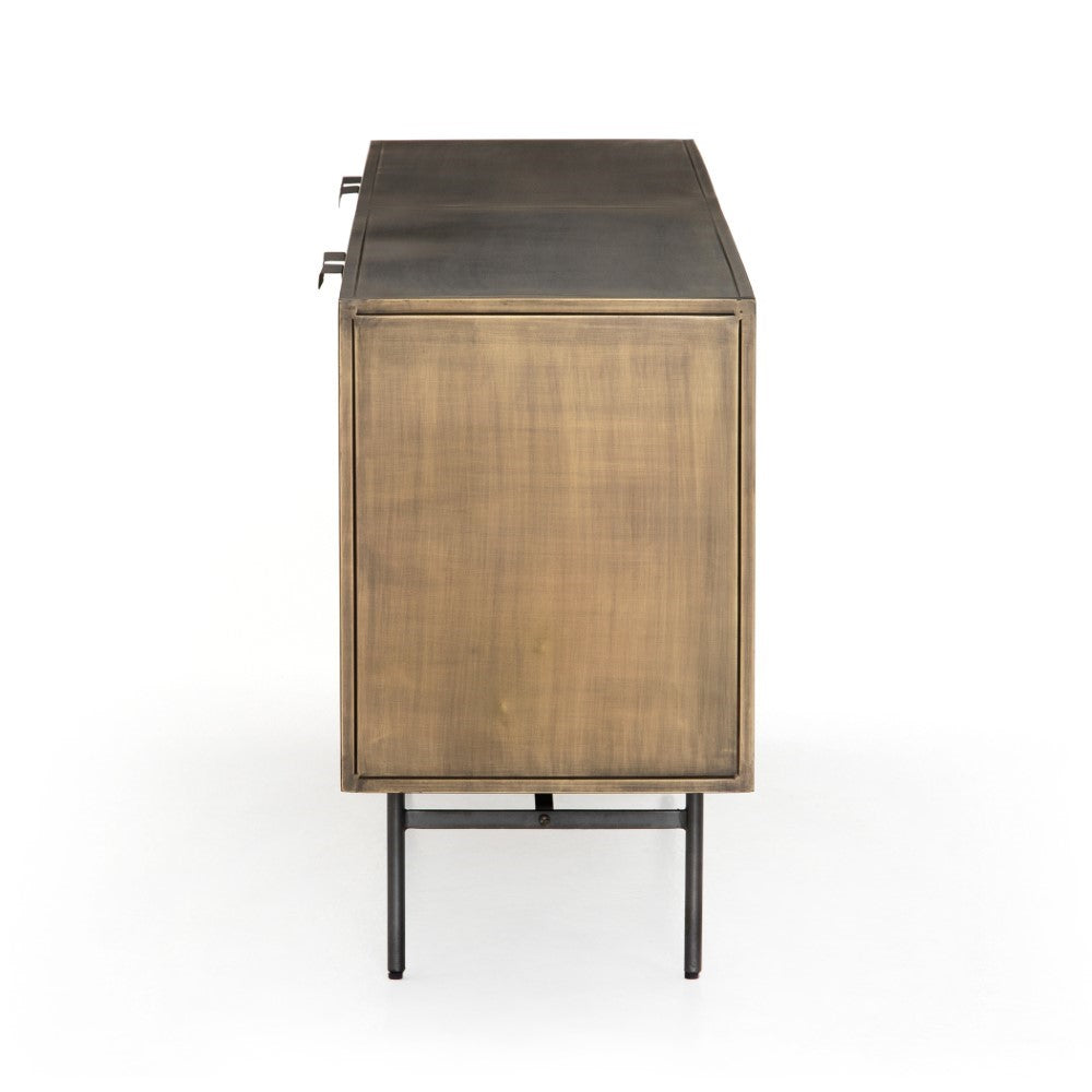 Four Hands - Sunburst Sideboard - Aged Brass - IELE-106 veiw 10