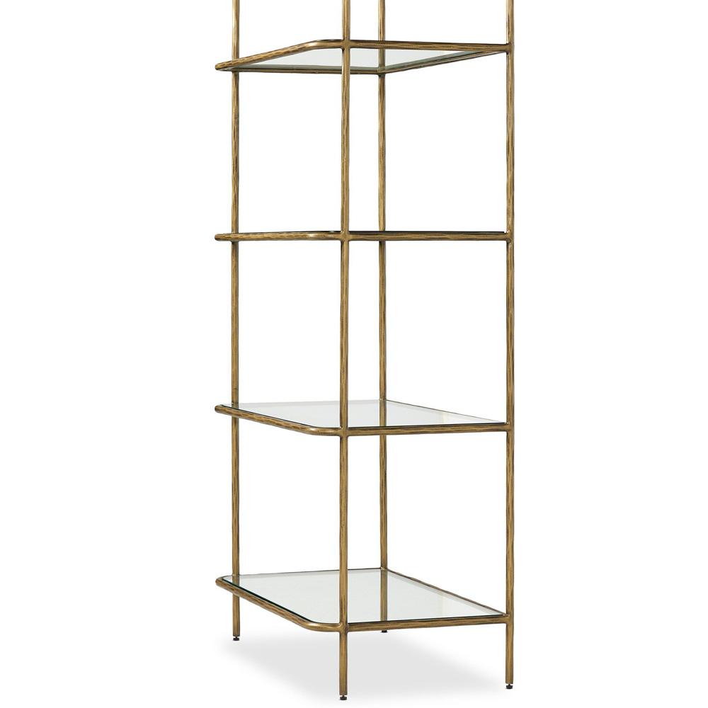 Four Hands - Element - Swinton Bookcase - Hammered Aged Brass - 245451-001 veiw 5