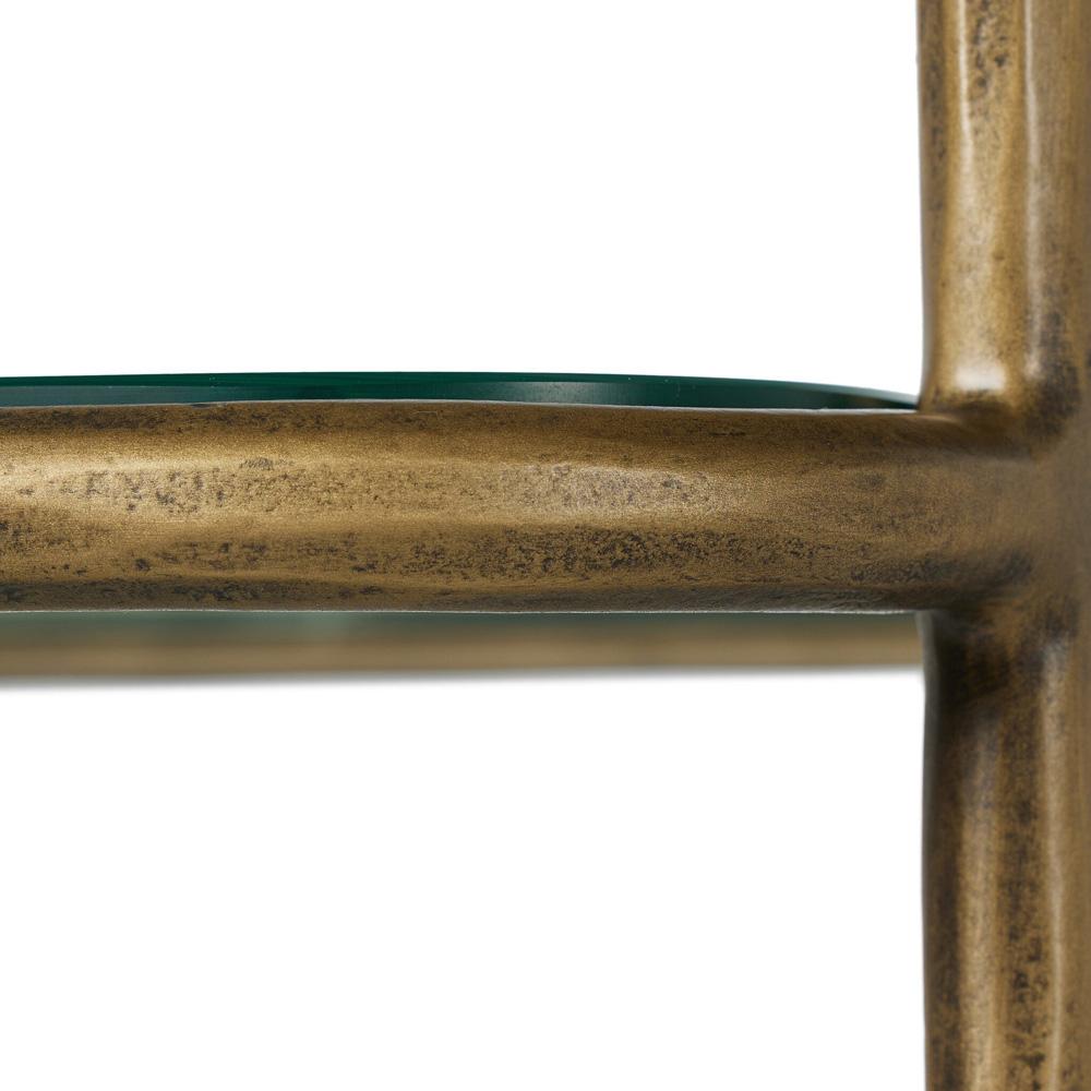 Four Hands - Element - Swinton Bookcase - Hammered Aged Brass - 245451-001 veiw 9