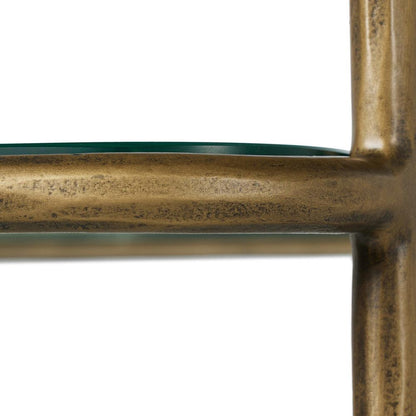 Four Hands - Element - Swinton Bookcase - Hammered Aged Brass - 245451-001 veiw 9