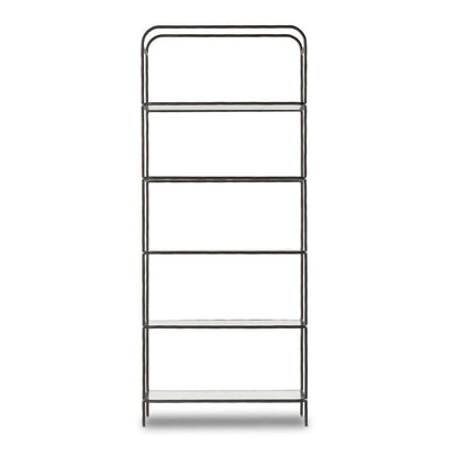 Four Hands - Element - Swinton Bookcase - Hammered Gunmetal - 233573-001 veiw 2