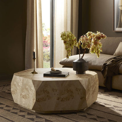Four Hands - Elena Coffee Table - Light Burl - 246768-001 view 4