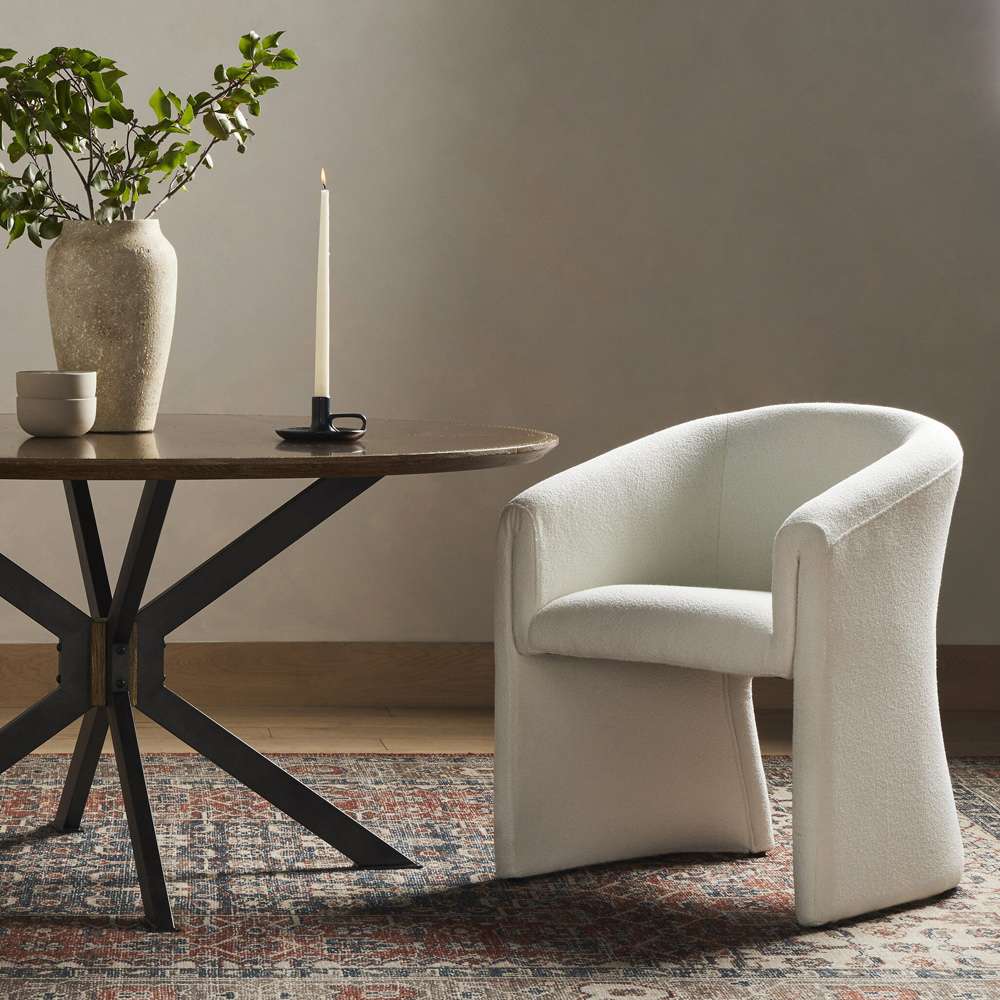 Four Hands - Elmore Dining Chair - Portland Cream - 230977-002 veiw 8