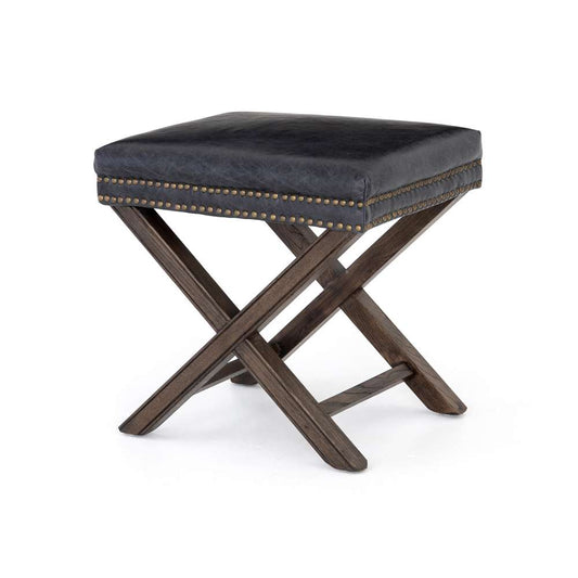 Four Hands - Elyse Ottoman - Durango Smoke - 105656-004 veiw 1