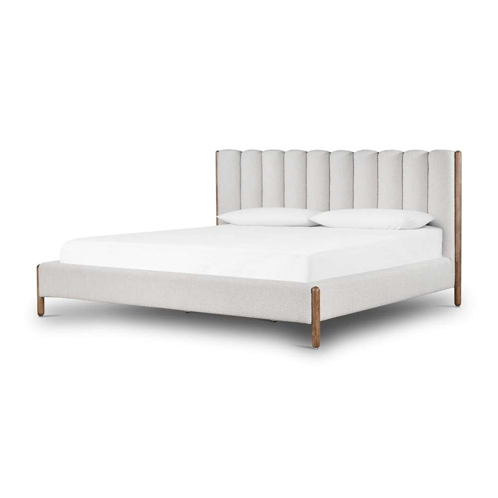 Four Hands - Emma King Bed - Knoll Sand - 227886-004 veiw 1