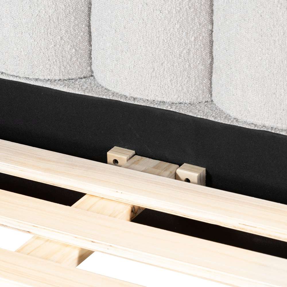 Four Hands - Emma King Bed - Knoll Sand - 227886-004 veiw 7