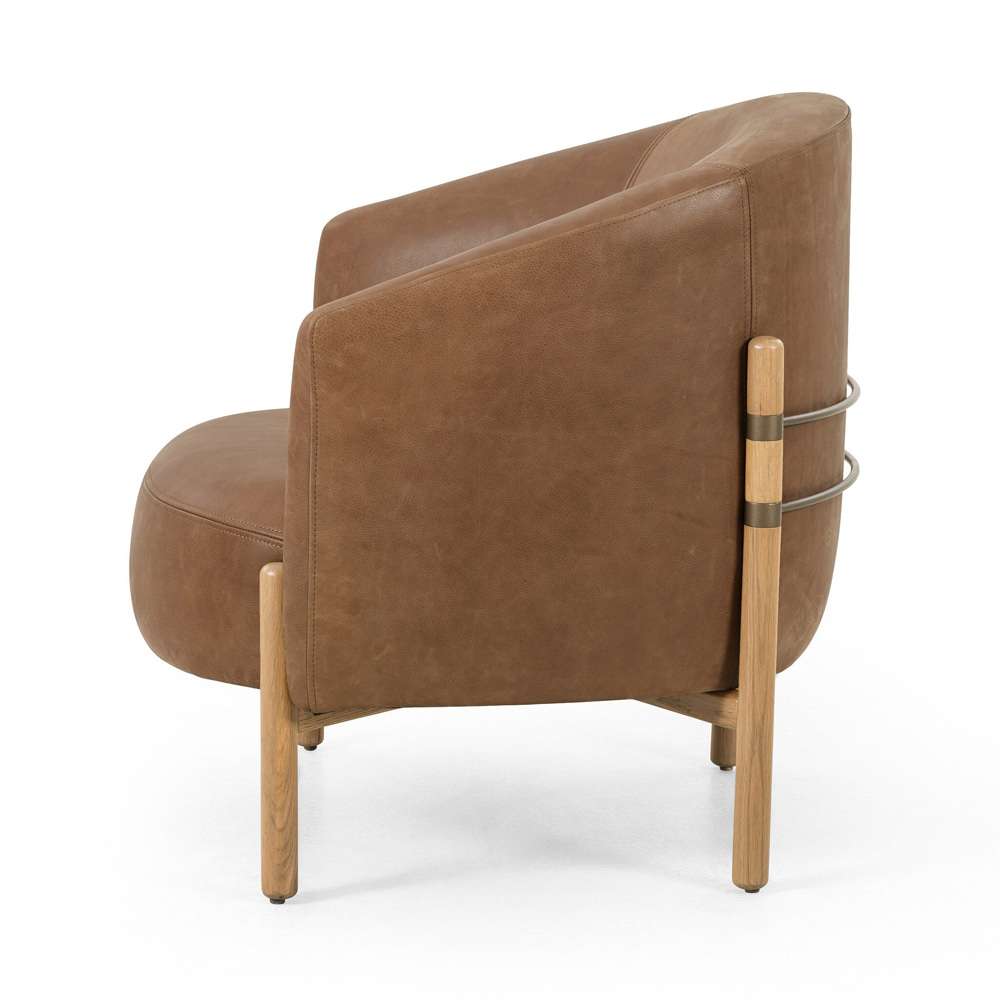 Four Hands - Enfield Chair - Palermo Cognac - 108626-004 veiw 4
