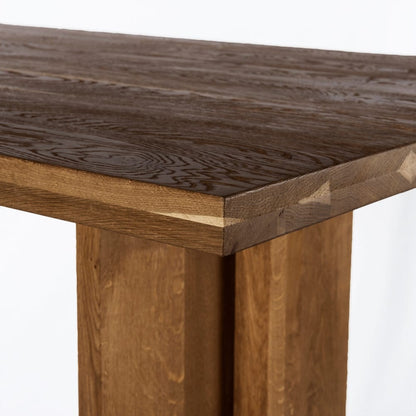 Four Hands - Erie Bar and Counter Table - Dark Smoked Oak - 106411-004 veiw 12