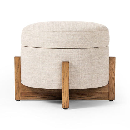 Four Hands - Esben Storage Ottoman-25" - Alcala Wheat - 231475-005 view 5