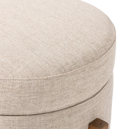 Four Hands - Esben Storage Ottoman-25" - Alcala Wheat - 231475-005 view 6