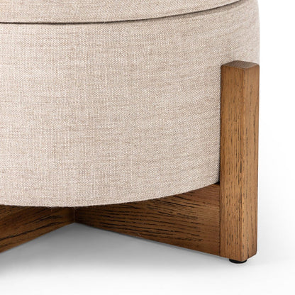 Four Hands - Esben Storage Ottoman-25" - Alcala Wheat - 231475-005 view 7