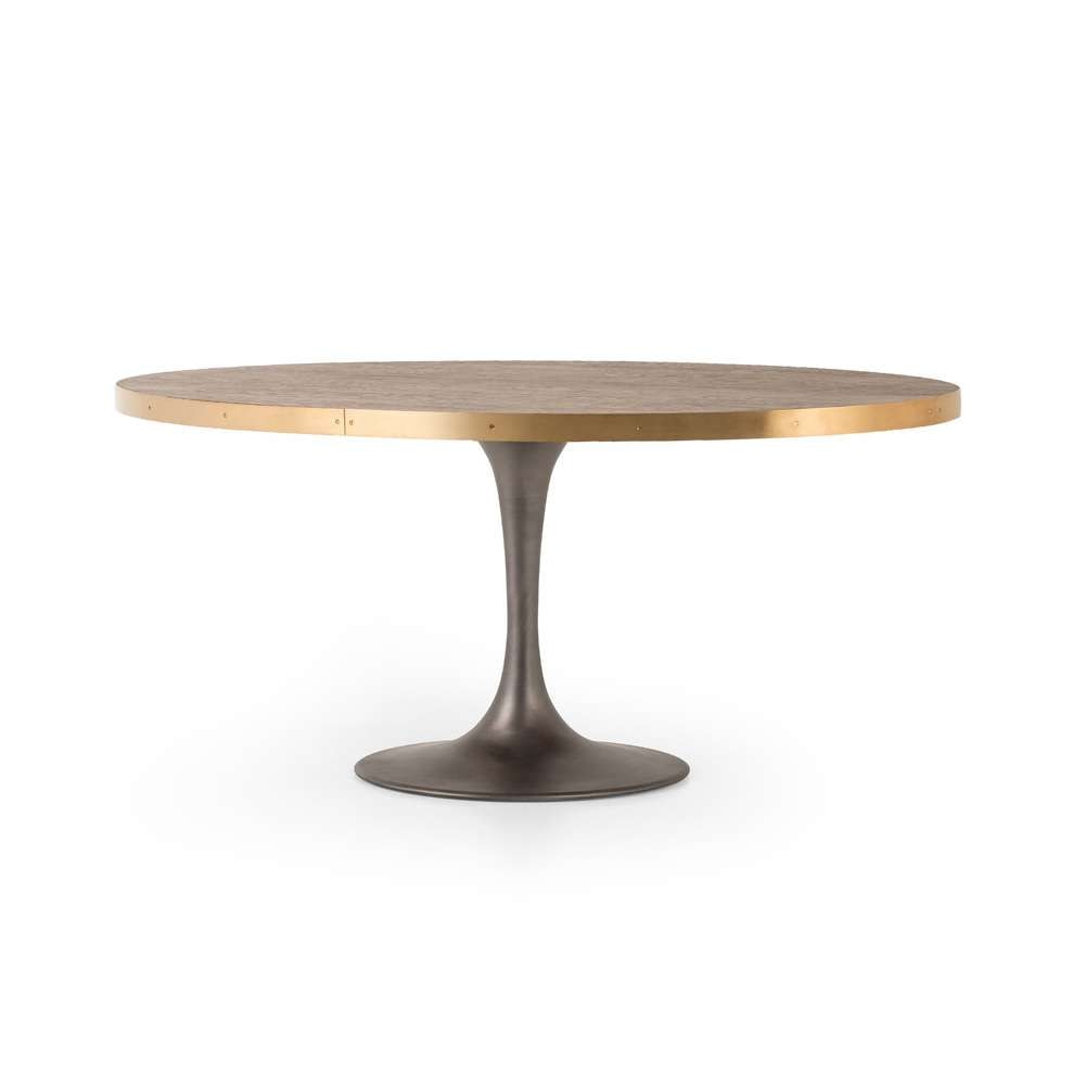 Four Hands - Evans Oval Dining Table - Reclaimed Burnt Oak - 230768-001 veiw 1