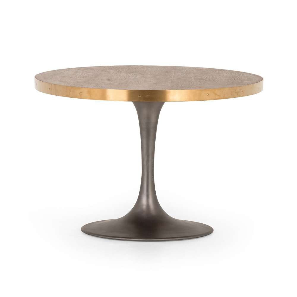 Four Hands - Evans Oval Dining Table - Reclaimed Burnt Oak - 230768-001 veiw 4
