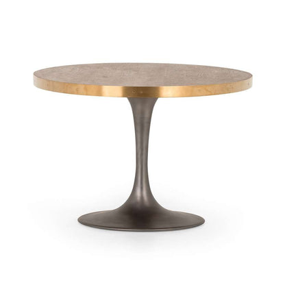 Four Hands - Evans Oval Dining Table - Reclaimed Burnt Oak - 230768-001 veiw 4
