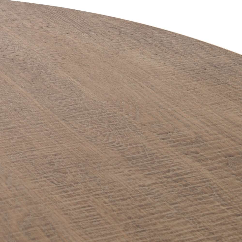 Four Hands - Evans Oval Dining Table - Reclaimed Burnt Oak - 230768-001 veiw 10