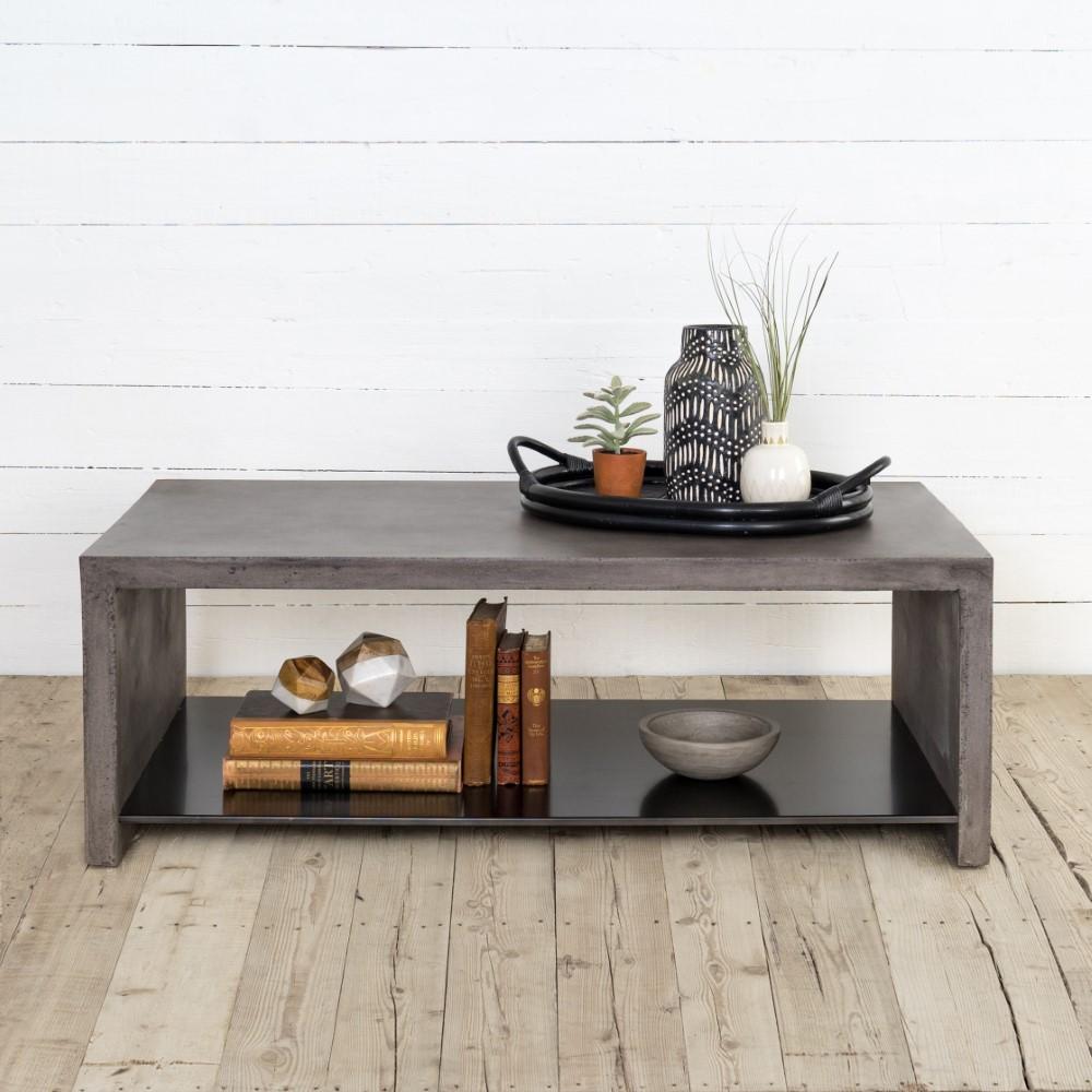 Four Hands - Hugo Coffee Table - Dark Grey - VEVR-001 veiw 6