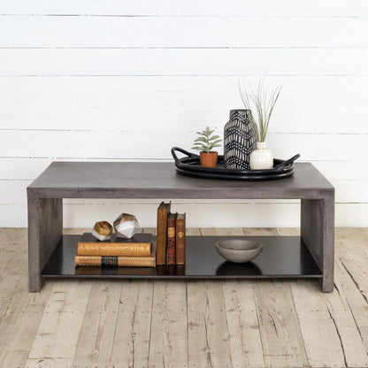 Four Hands - Hugo Coffee Table - Dark Grey - VEVR-001 veiw 6