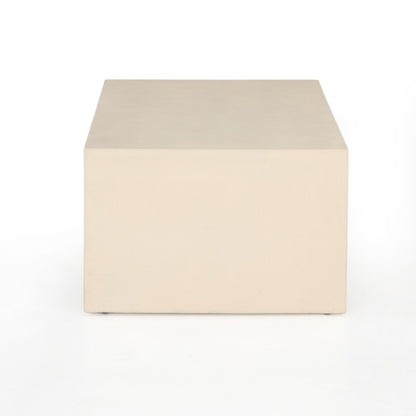 Four Hands - Hugo Coffee Table - Parchment White - VEVR-001B veiw 7