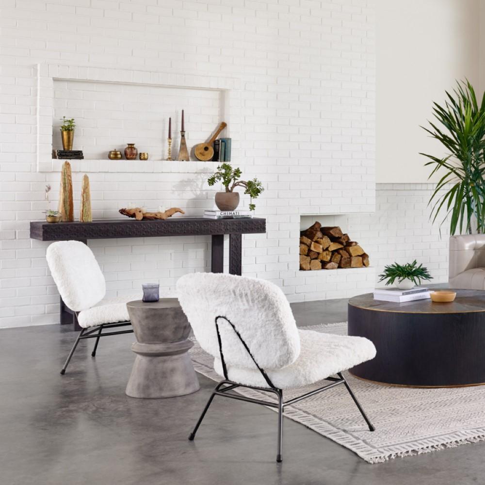 Four Hands - Lina End Table - Dark Grey - VEVR-034 veiw 6