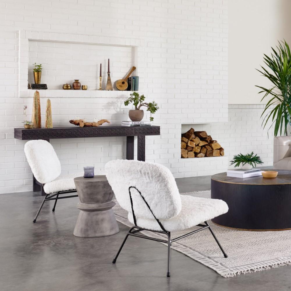 Four Hands - Lina End Table - Dark Grey - VEVR-034 veiw 8
