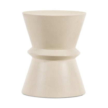 Four Hands - Everett - Lina End Table - Parchment White - 107900-004 veiw 2