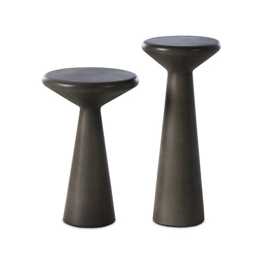 Four Hands - Everett - Ravine Concrete Accent Tables, Set Of 2 - Dark Grey - 107899-004 veiw 1
