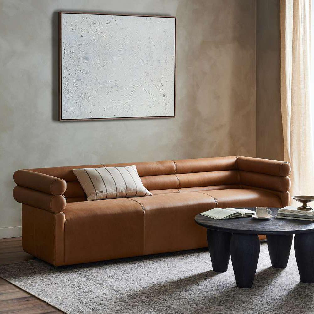 Four Hands - Evie Sofa - Palermo Cognac - 225263-003 veiw 5